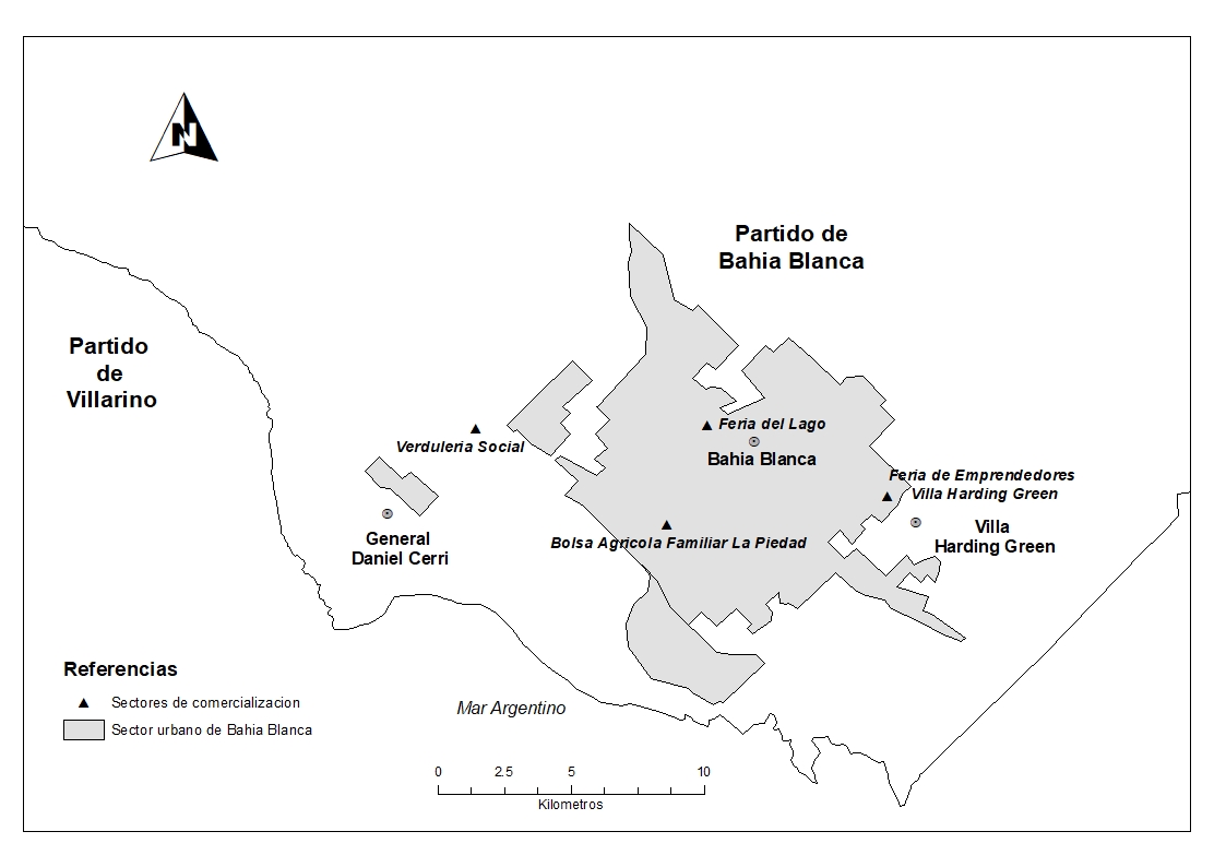 Experiencias de comercialización de
la agricultura familiar en la ciudad de Bahía Blanca