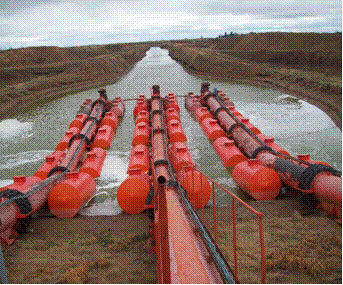 Estación de bombeo del Canal Alternativa Norte