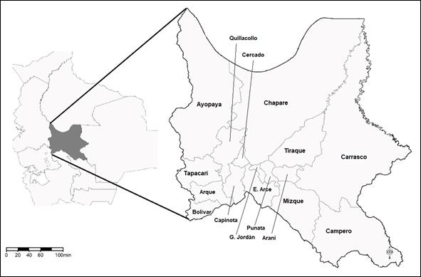 Departamento de Cochabamba, Bolivia