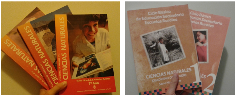 Materiales
  curriculares que se describen y comparan en la tesis