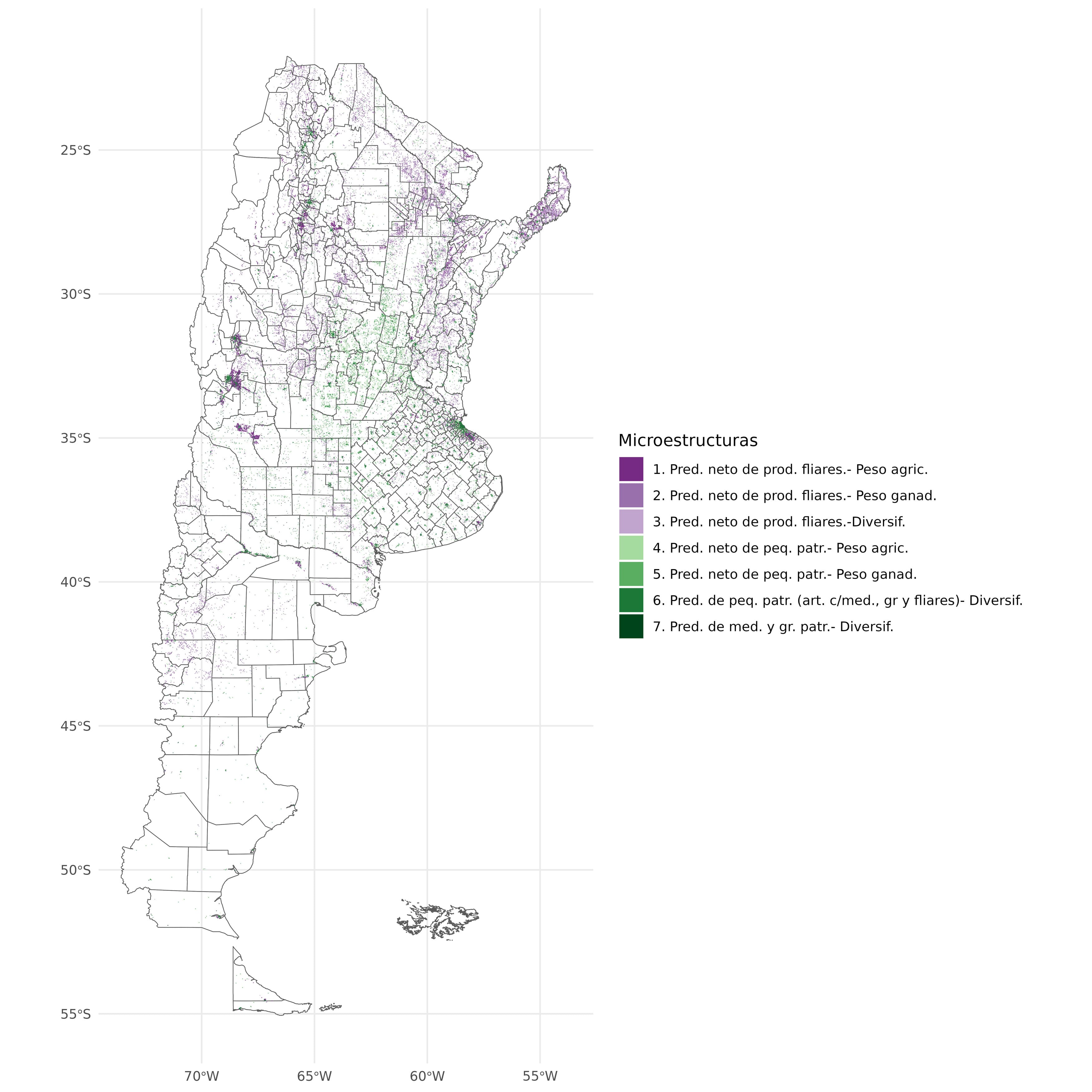 Mapa 1. Distribuci&oacute;n de las microestructuras en el mapa[10]