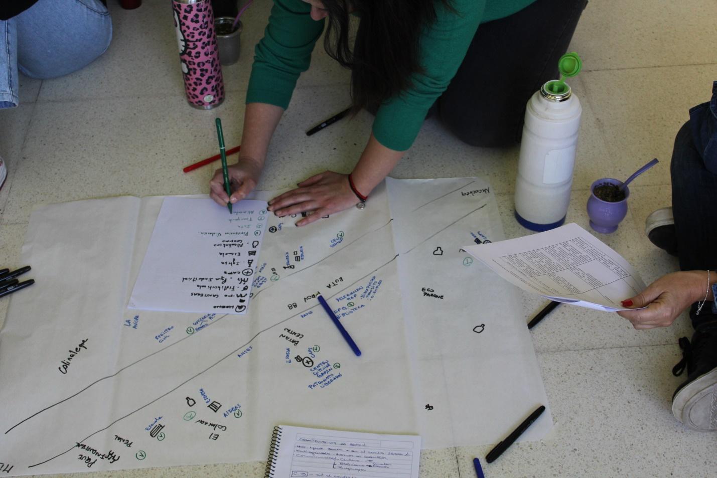 Cartograf&iacute;a social en El Boquer&oacute;n