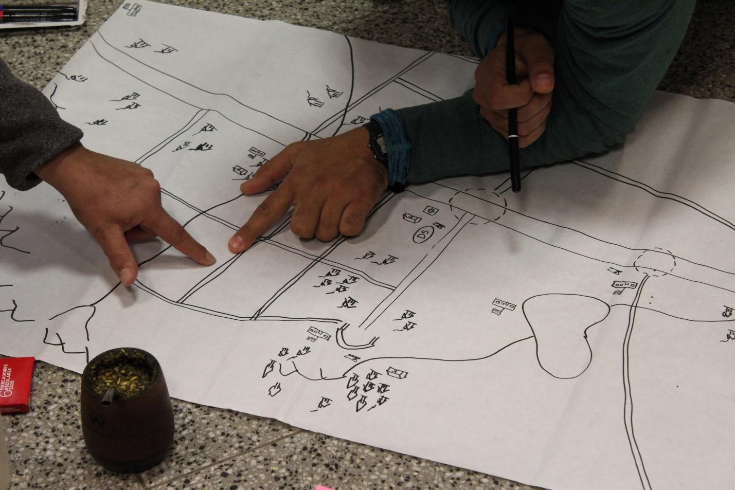 Cartograf&iacute;a social en Zona Oeste Rural