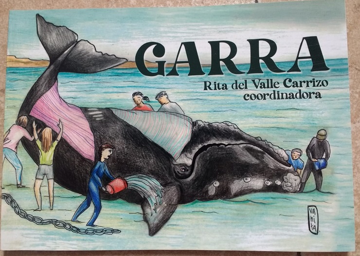 Figura 2: &ldquo;Garra&rdquo;, libro editado por Puerto Pir&aacute;mides Camina Free Walking Tour 2022